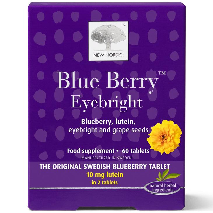 New Nordic Blueberry Eyebright 60 Tablets