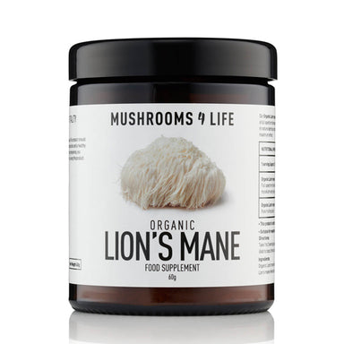 Organic Lion's Mane Mushroom Powder - 60g