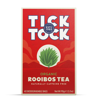 Tick Tock Organic Rooibos Tea 40s