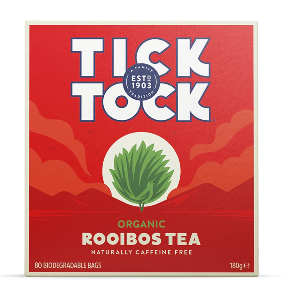 Tick Tock Organic Rooibos Tea 80s
