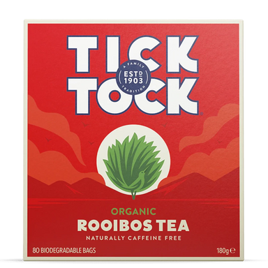 Tick Tock Organic Rooibos Tea 80s