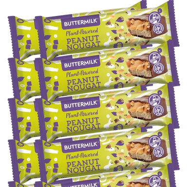 Buttermilk Peanut Nougat Bar Box of 12