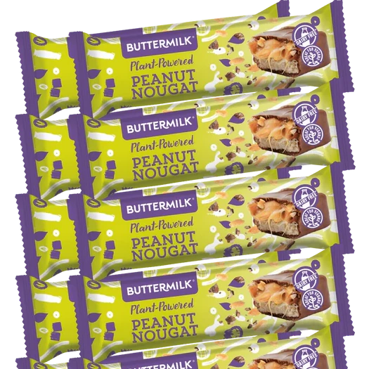 Buttermilk Peanut Nougat Bar Box of 12