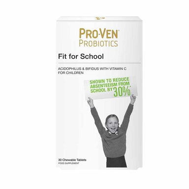 Proven Probiotics Fit For School 30 Chewable Tablets