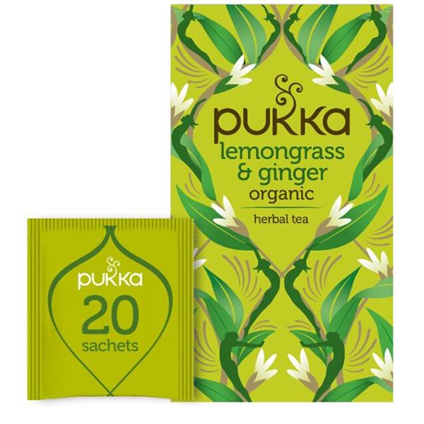 Pukka Lemongrass & Ginger Tea