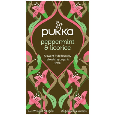Pukka Peppermint Licorice Tea
