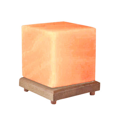 Cube Salt Lamp Pink