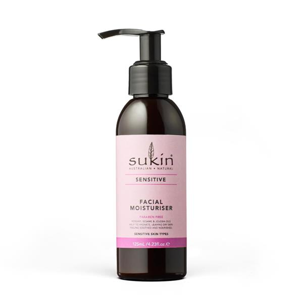 Sukin Sensitive Facial Moisturiser 125ml