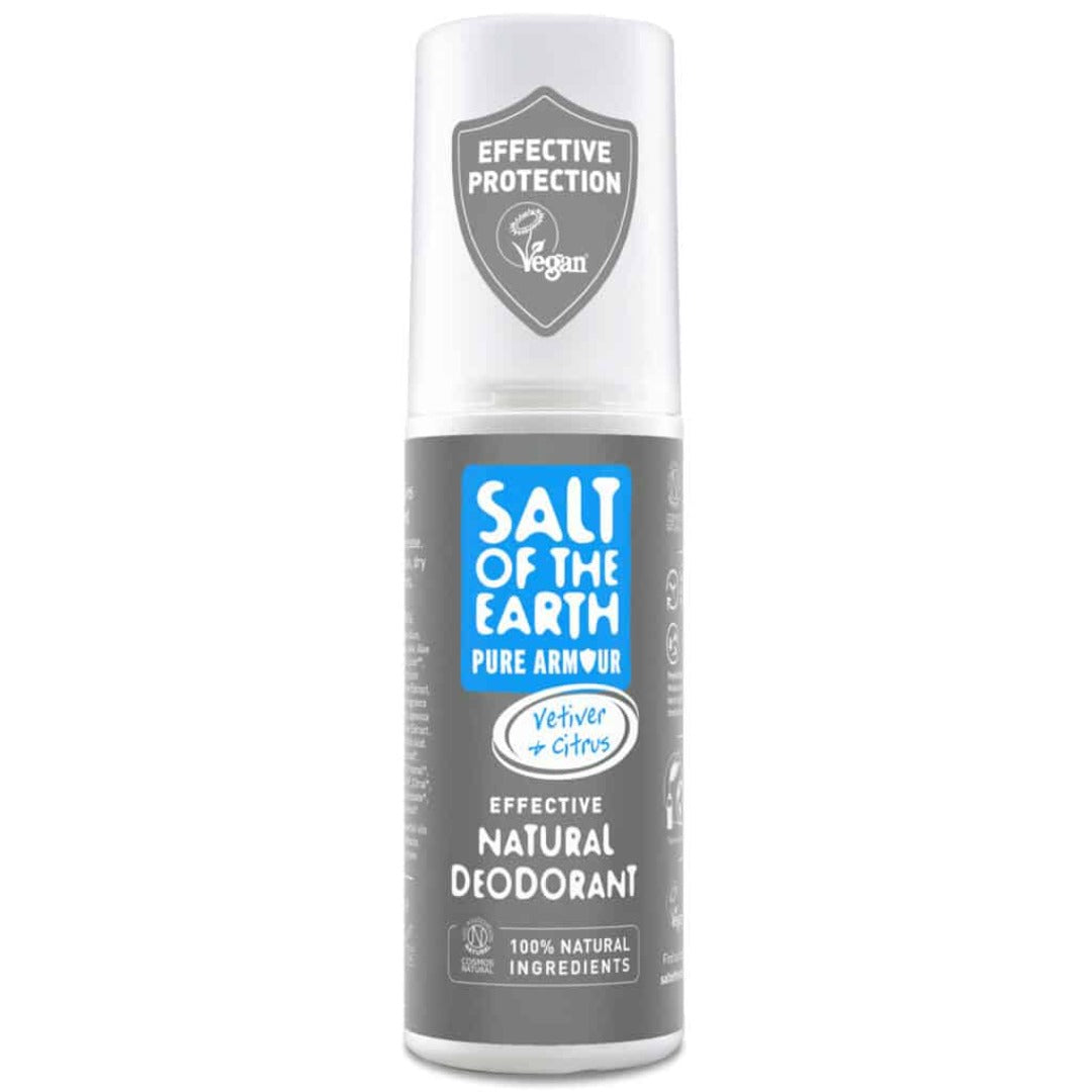 Salt of the Earth Vetiver & Citrus Spray Deodorant 100ml