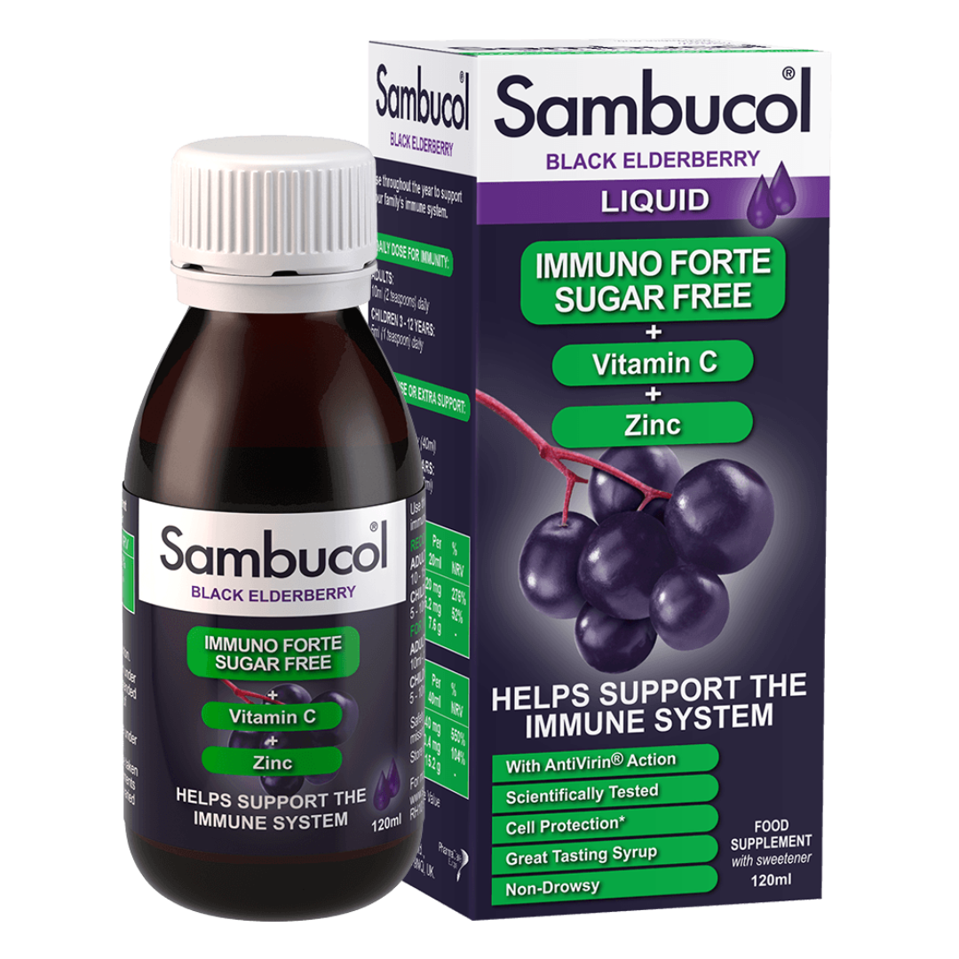 Sambucol Immuno Forte Sugar Free 120ml