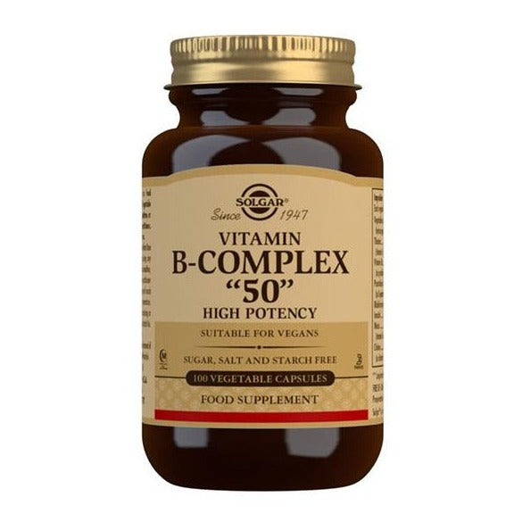 Solgar Vitamin B-Complex "50" 100 Capsules