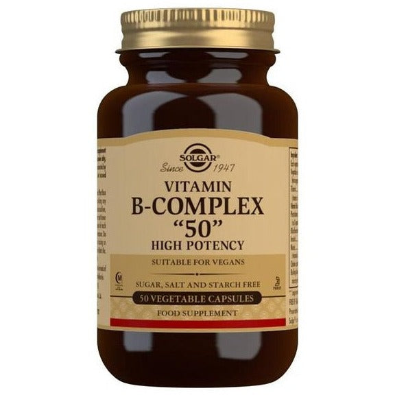 Solgar Vitamin B-Complex "50" 50 Capsules