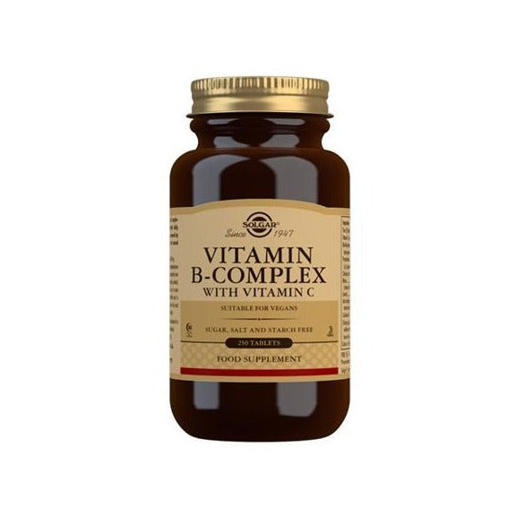 Solgar Vitamin B-Complex With Vitamin C 250 Tablets