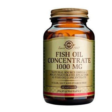Solgar Fish Oil Concentrate 1000mg 60 Softgels
