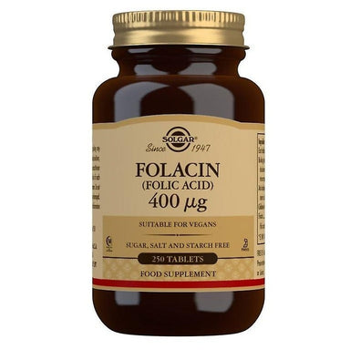 Solgar Folic Acid 400ug 250 Tablets