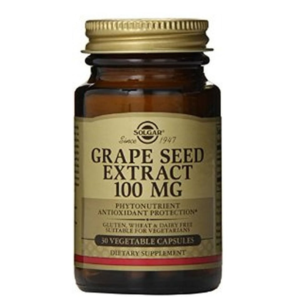 Solgar Grape Seed Extract 100mg Capsules