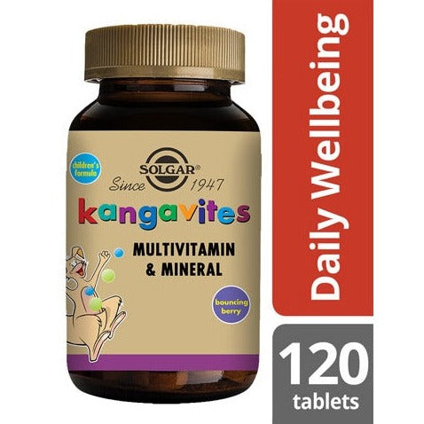 Solgar Kangavites Multivitamin Bouncing Berry 120 Tablets