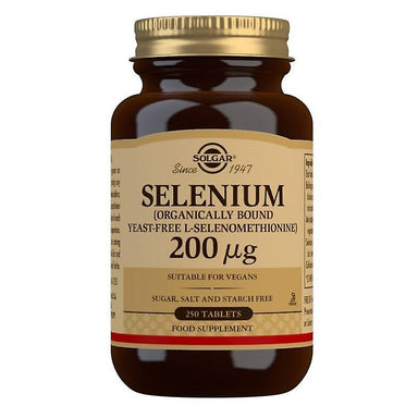 Solgar Selenium 200ug Yeast Free 250 Tablets