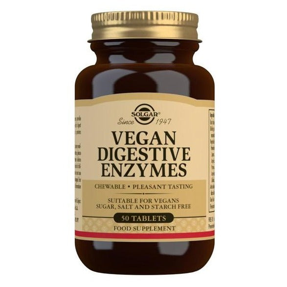 Solgar Vegan Digestive Enzymes 50 Tablets