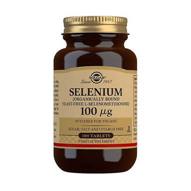 Solgar Selenium 100ug Yeast Free 100 Tablets