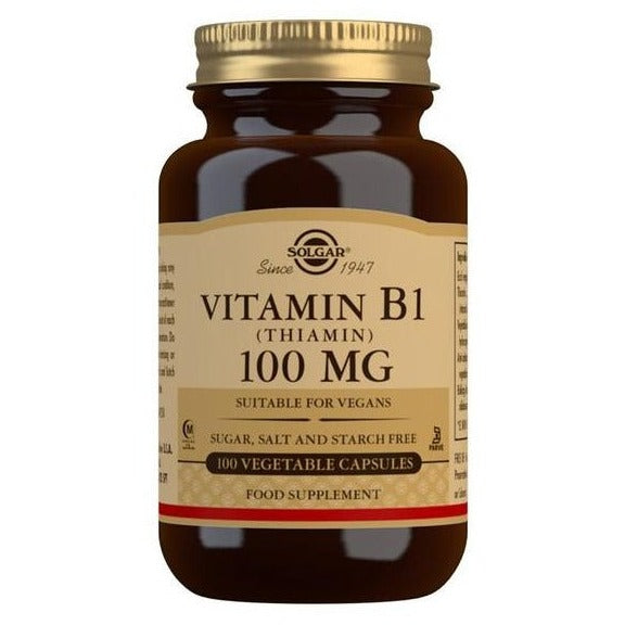 Solgar Vitamin B1 100mg 100 Capsules