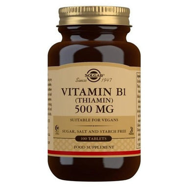 Solgar Vitamin B1 500mg 100 Tablets