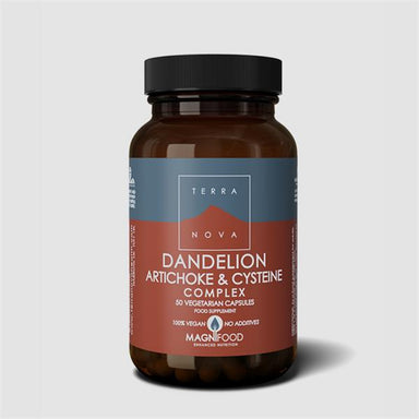 TerraNova Dandelion, Artichoke & Cysteine 50 Capsules