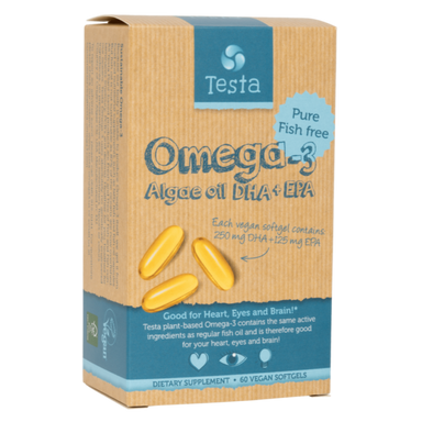 Testa Algae Omega 3 60 Softgels