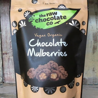 Raw Chocolate Company Dark Chocolate Mulberries 125g
