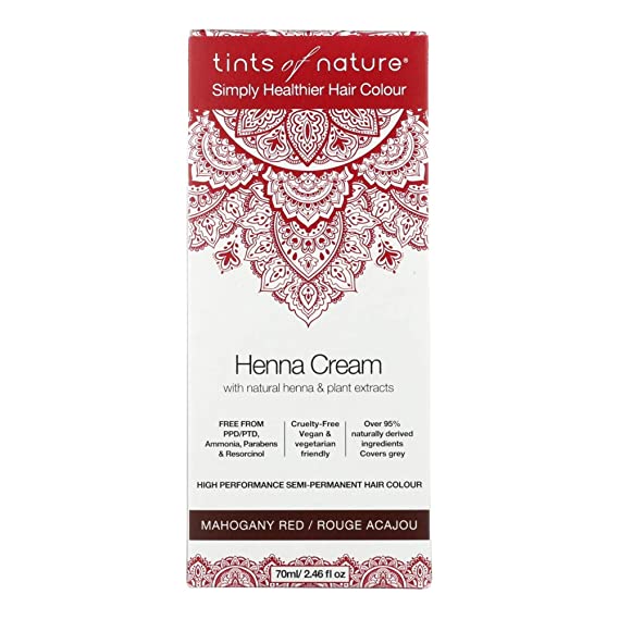 Tints of Nature Henna Cream Mahogany 70ml