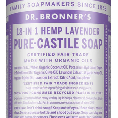 Dr. Bronner's Lavender Castile Soap 473ml