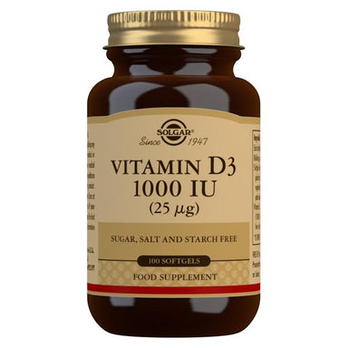 Solgar Vitamin D3 1000IU 250 Softgels