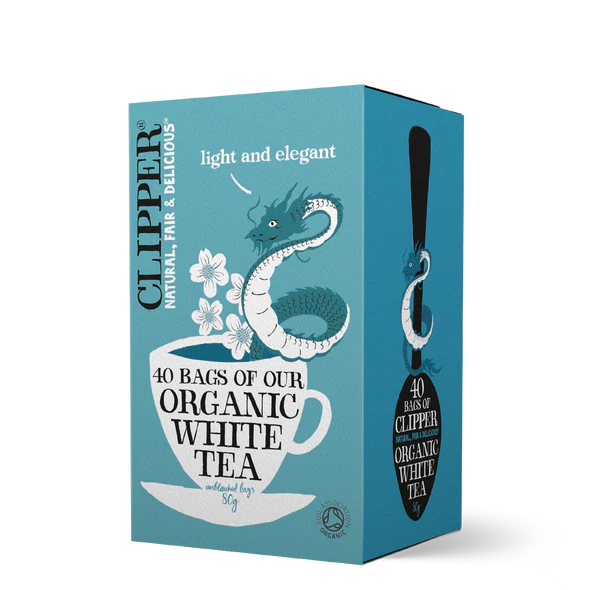 Clipper Organic White Tea 40 Bags
