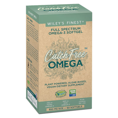 Wiley's CatchFree Vegan Omega 3 60 capsules