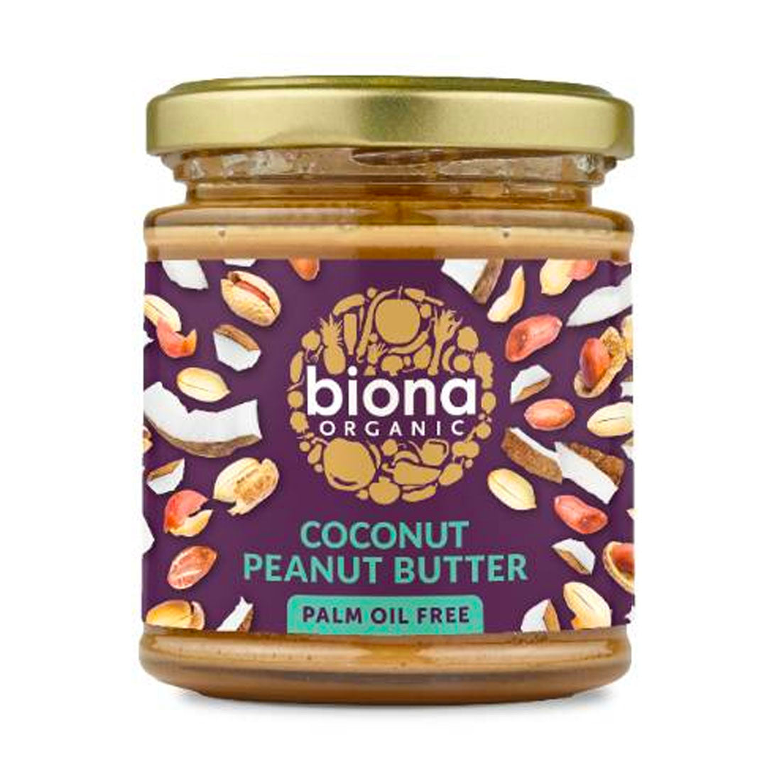 Biona Organic Coconut Peanut Butter 170g