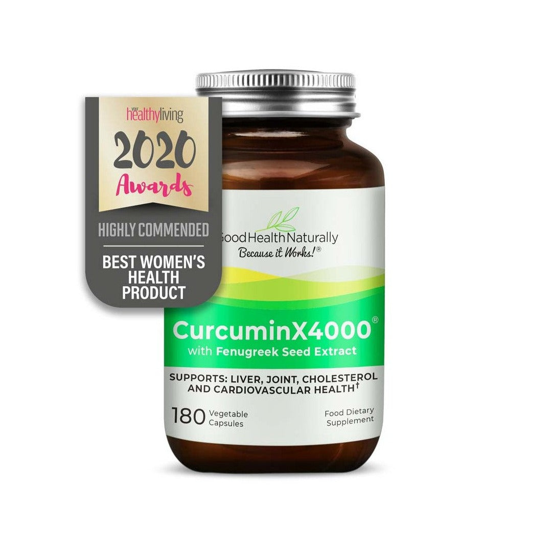 Good Health Naturally Curcumin X4000 180 Capsules
