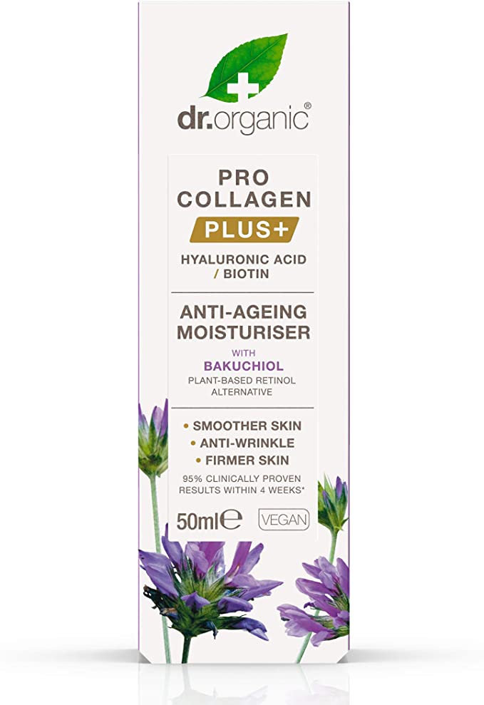 Dr. Organic Pro Collagen Plus Bakuchiol Moisturiser 50ml