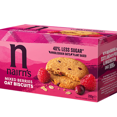 Nairn's Mixed Berries Oat Biscuits