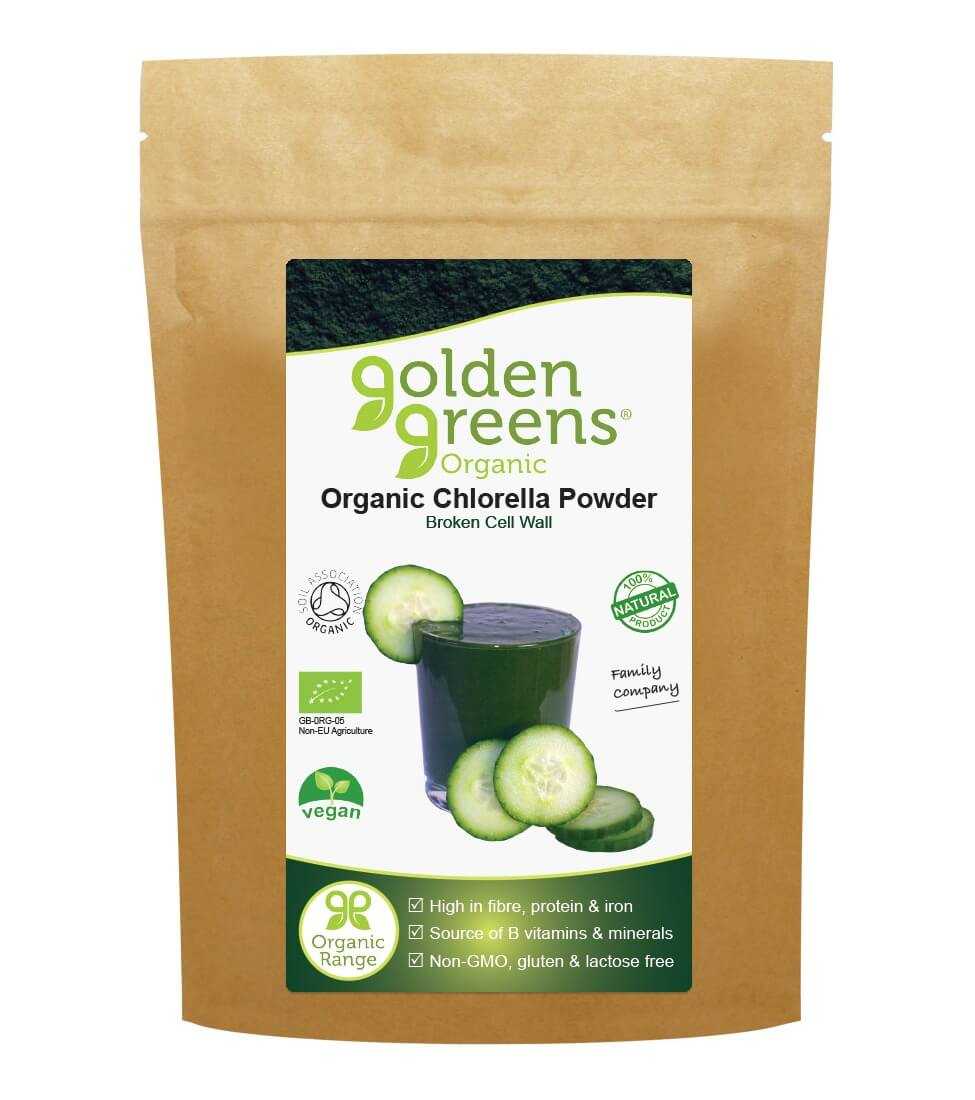 Golden Greens Chlorella Powder 100g