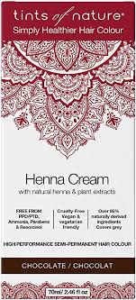 Tints of Nature Henna Cream Chocolate 70ml