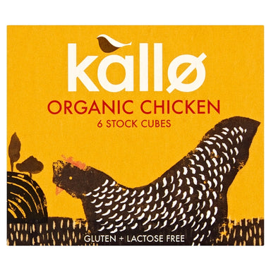 Kallo Organic Chicken Stock 6 Cubes