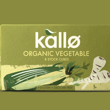 Kallo Organic Vegetable Stock 6 Cubes