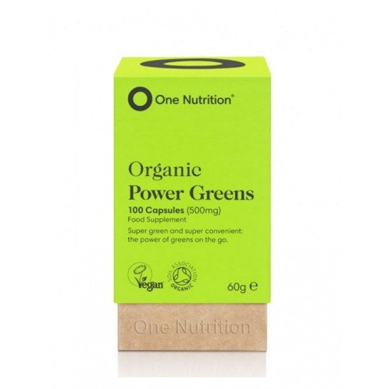 One Nutrition Organic Power Greens 100 Capsules