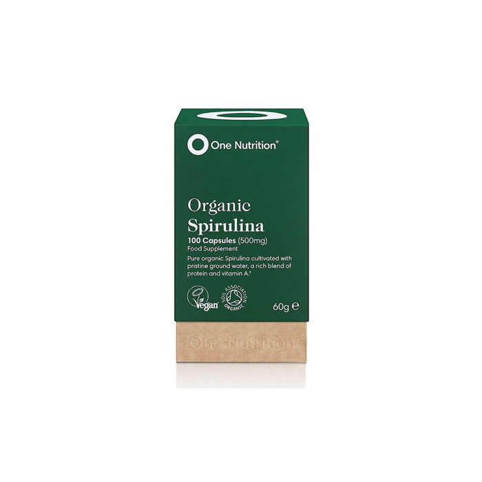 One Nutrition Premium Spirulina 100 Capsules