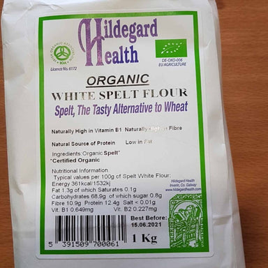 Hildegard Organic White Spelt Flour 1kg