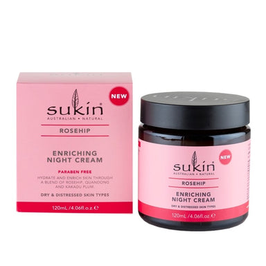 Sukin Rosehip Night Cream 120ml