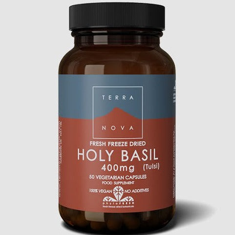 Terranova Holy Basil 400mg 50 capsules