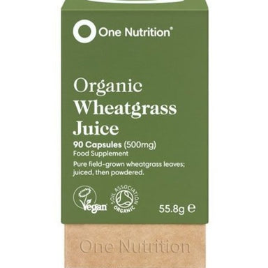 One Nutrition Organic Wheatgrass Juice 90 Capsules