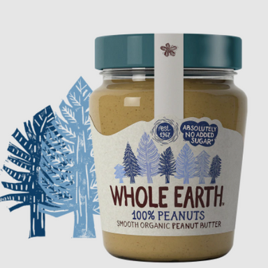 Whole Earth Smooth Peanut Butter 227g